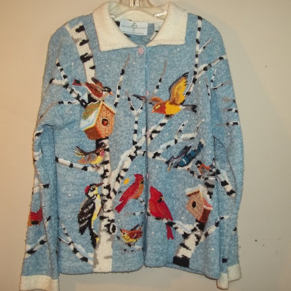 Design Options by Phillip and Jane Gordon vintage sweater